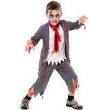 Disfraz de Colegial Zombi Sangriento para niño