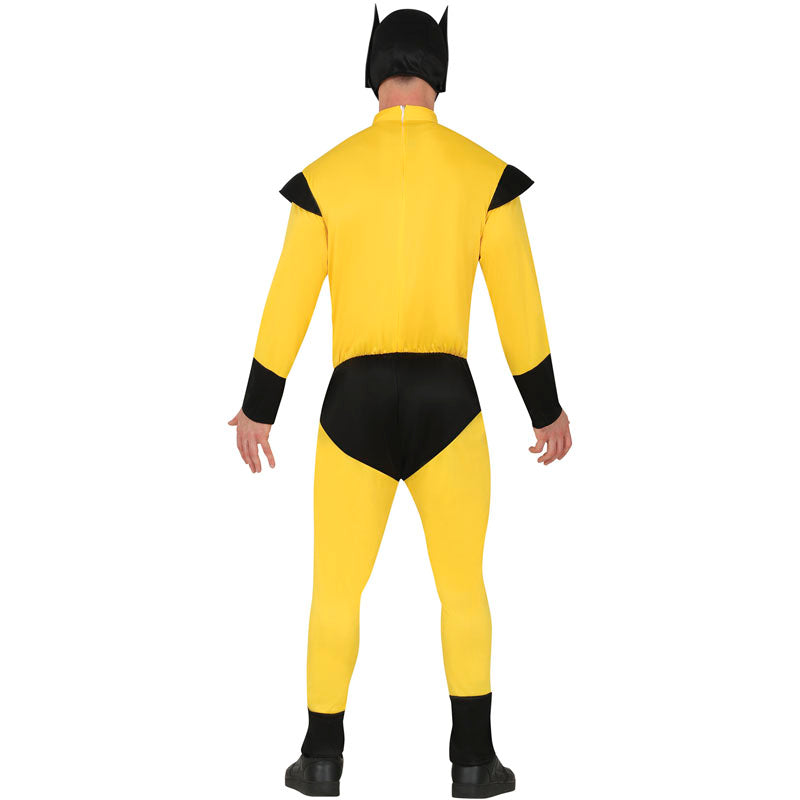 Disfraz de Héroe Lobezno para hombre Espalda