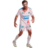 Disfraz de Jugador Fútbol zombie para hombre