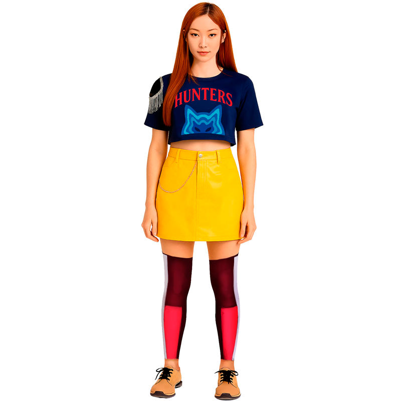 Disfraz de K-pop Hunter para mujer