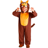 Disfraz de Lobo marrón para niño