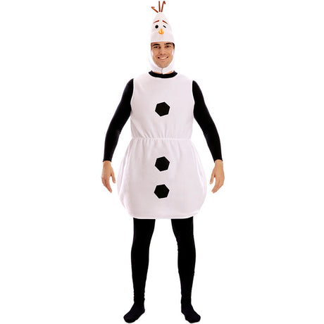 Disfraz de Muñeco Nieve Frozen adulto unisex