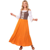 Disfraz de Posadera Medieval para mujer