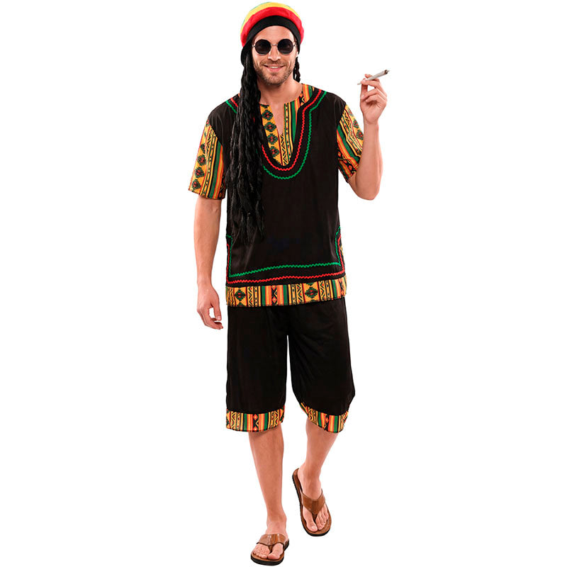 Disfraz de Rastafari Jamaicano adulto