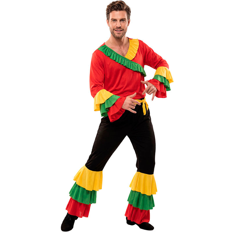 Disfraz de Rumbero colores para hombre