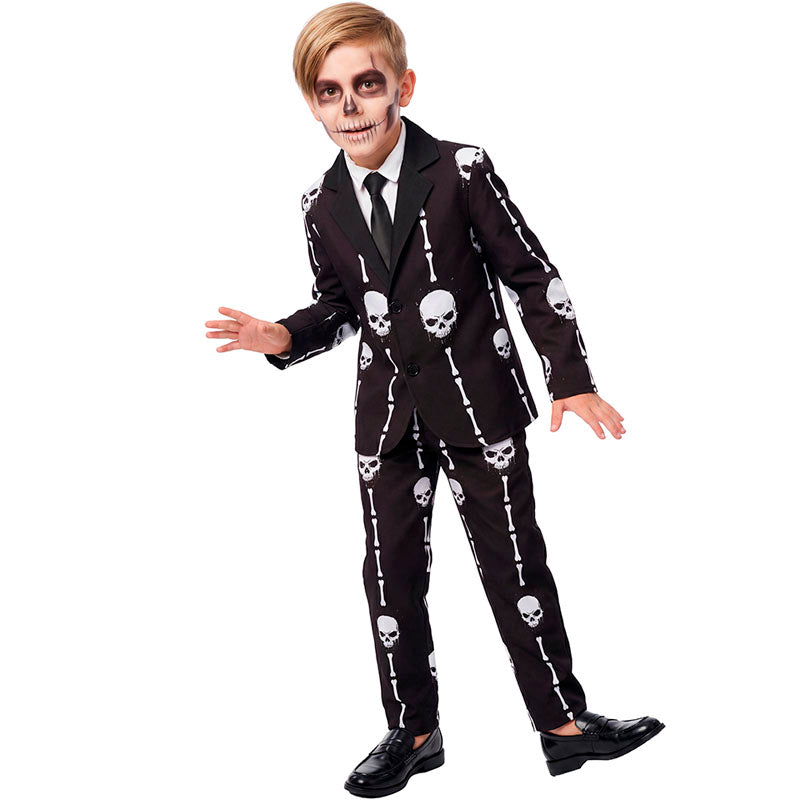 Disfraz de Traje Calaveras para niño
