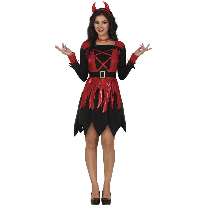 Disfraz de Demonia Chic para mujer
