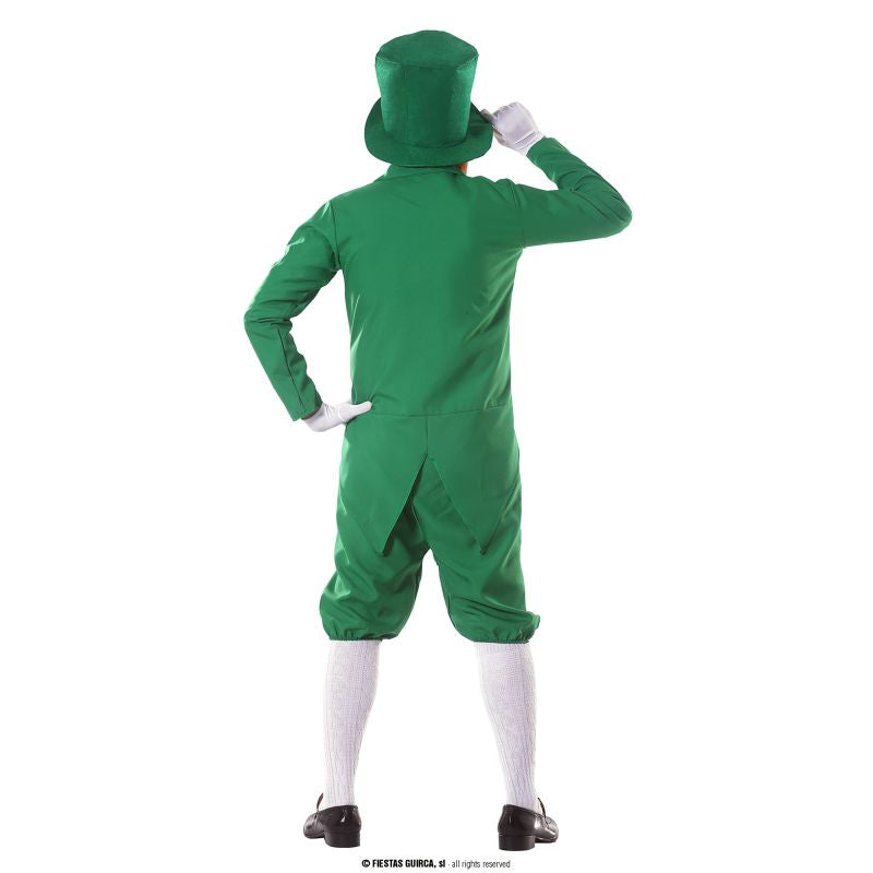 Disfraz de Duende Leprechaun Irlandés para hombre Espalda