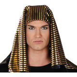 Disfraz de Egipcio Negro Corto para hombre Tocado