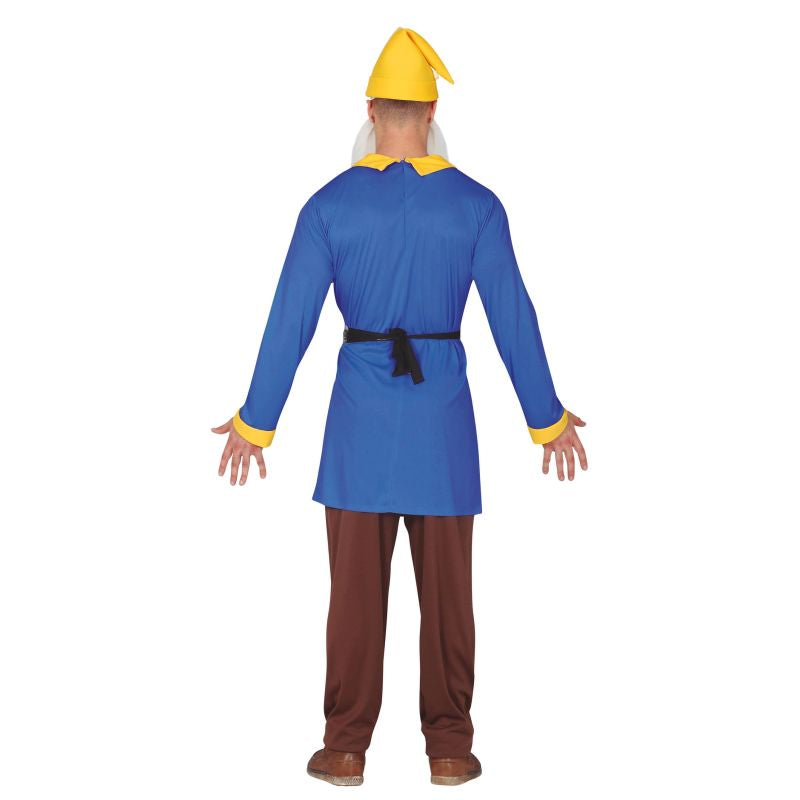 Disfraz de Enanito del Bosque para hombre Espalda