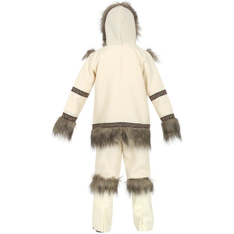Disfraz de Esquimal Yupik infantil Espalda