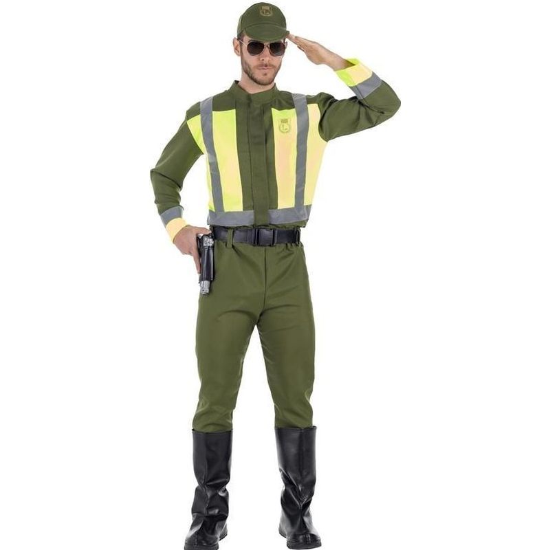 Disfraz de Guardia Civil Tráfico para hombre