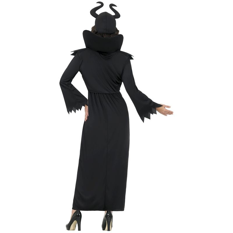 Disfraz de Hada Oscura Maléfica para mujer Espalda
