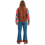 Disfraz de Hippie Chill para hombre Espalda