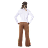 Disfraz de Hippie Summer of Love para hombre Espalda