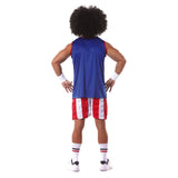 Disfraz de Jugador Baloncesto Americano para hombre Espalda