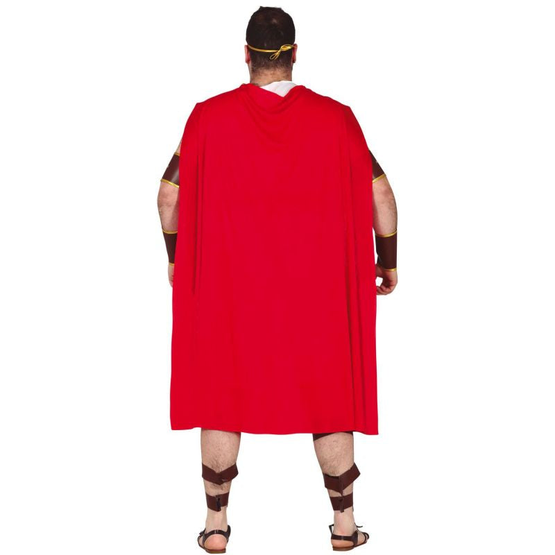Disfraz de Luchador Romano para hombre Espalda Bis