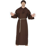 Disfraz de Monje Franciscano Marrón para hombre Bis