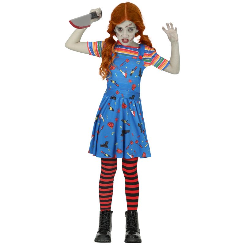 Disfraz de Muñeca Asesina Chucky para niña