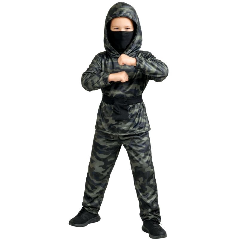 Disfraz de Ninja Camuflaje infantil