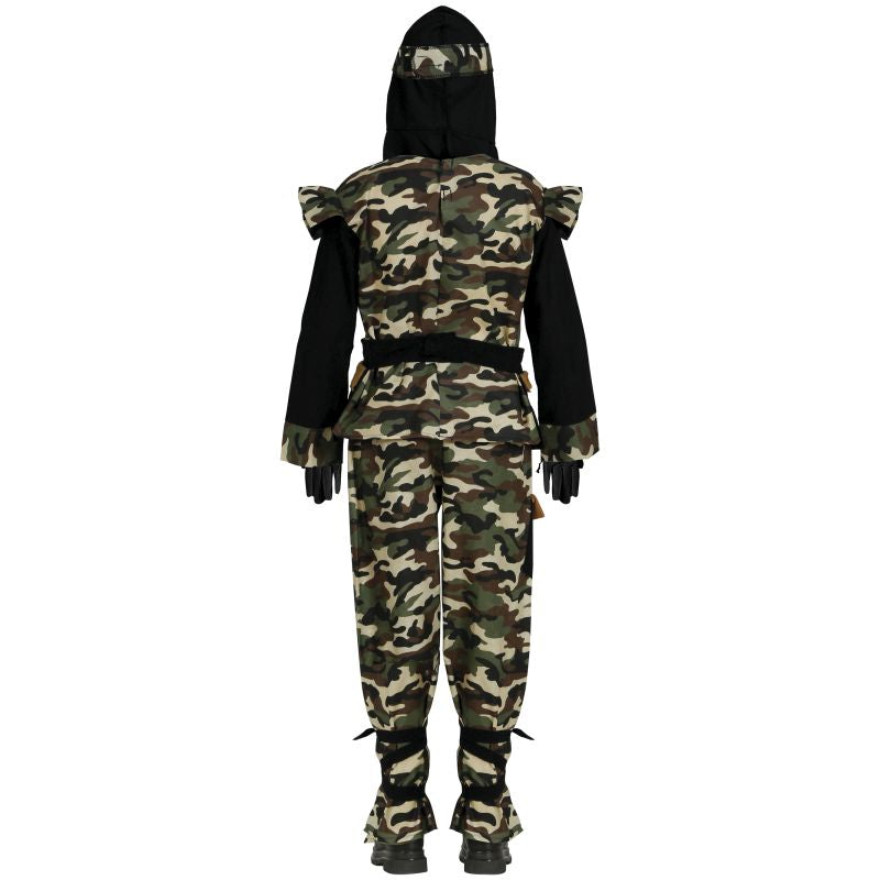 Disfraz de Ninja Comando para niño Espalda
