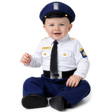 Politieagent kostuum voor baby's