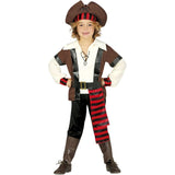 Disfraz de Pirata Siete Mares infantil