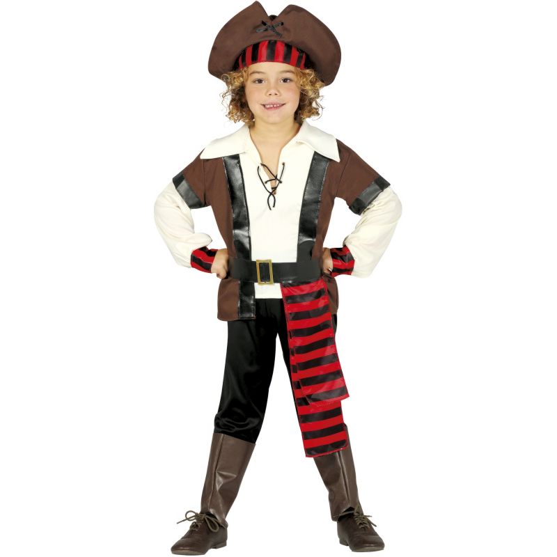 Disfraz de Pirata Siete Mares infantil