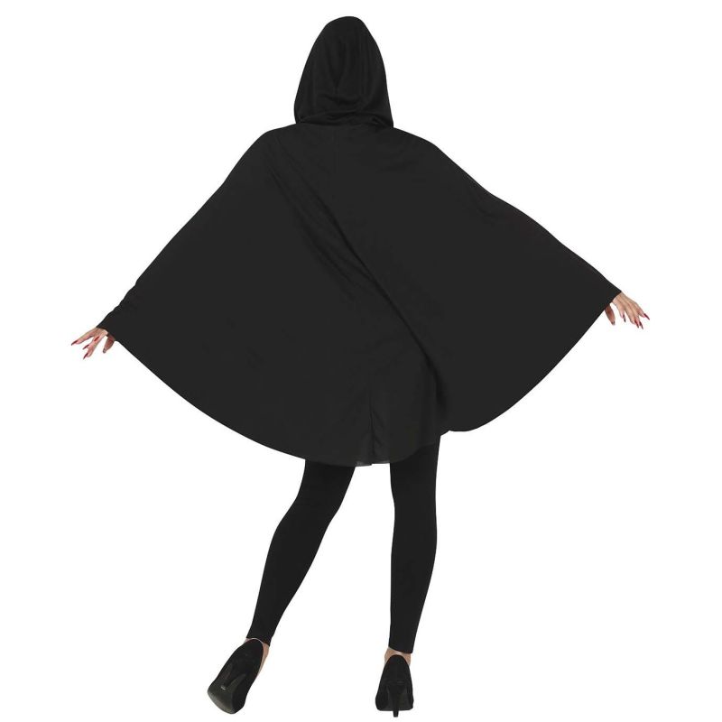 Disfraz de Poncho Calabaza Endemoniada para mujer Espalda