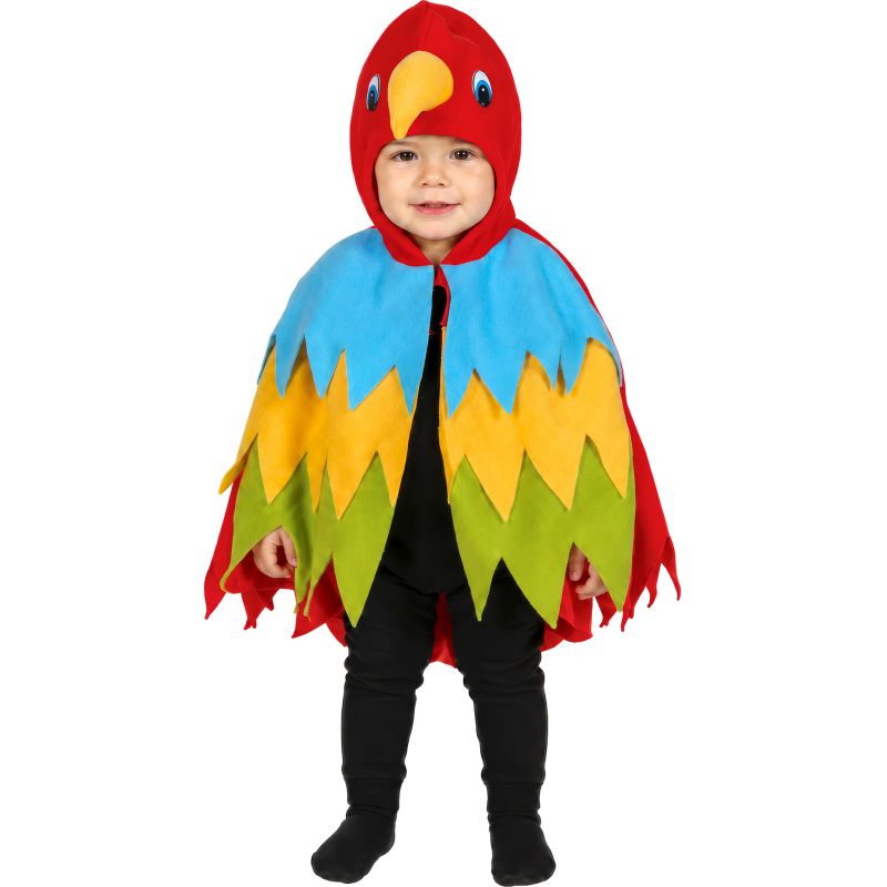 Disfraz de Poncho Loro para bebé