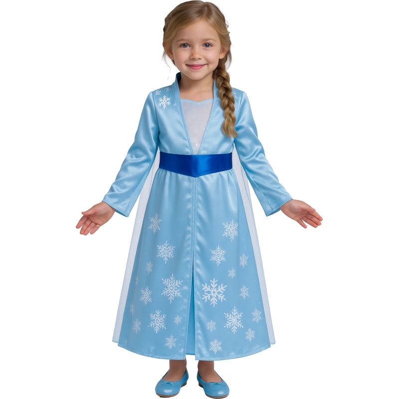 Disfraz de Princesa Frozen Azul para niña