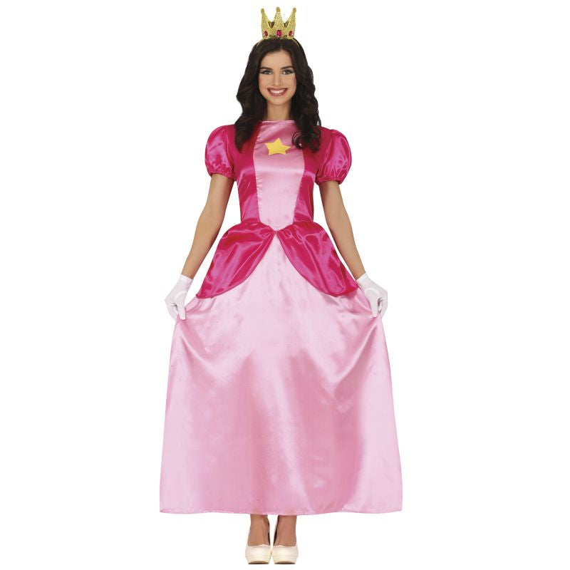 Disfraz de Princesa Peach Videojuego para mujer