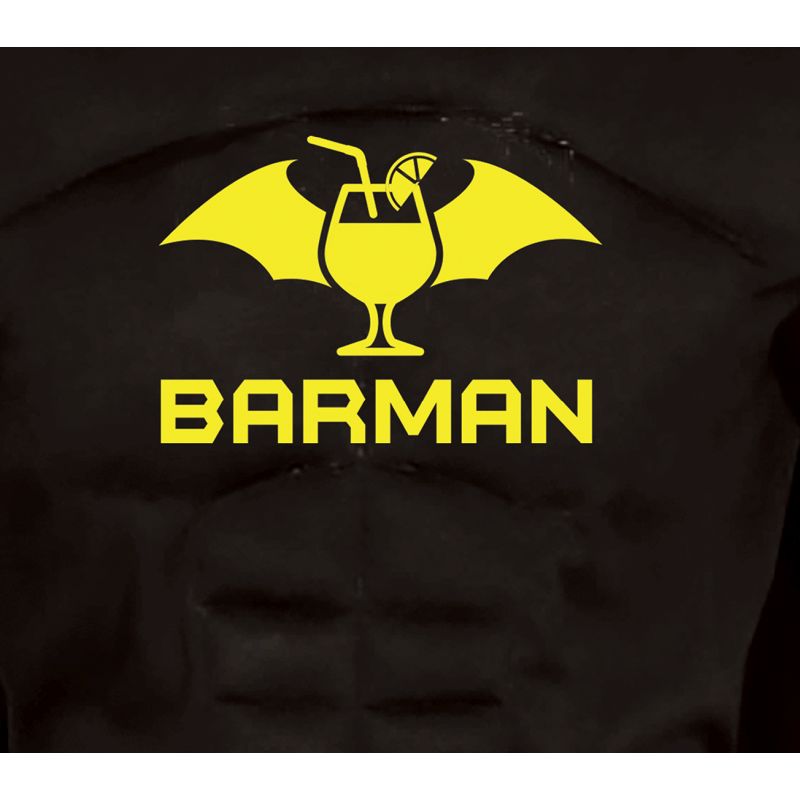 Disfraz de Superhéroe Barman para hombre Detalle