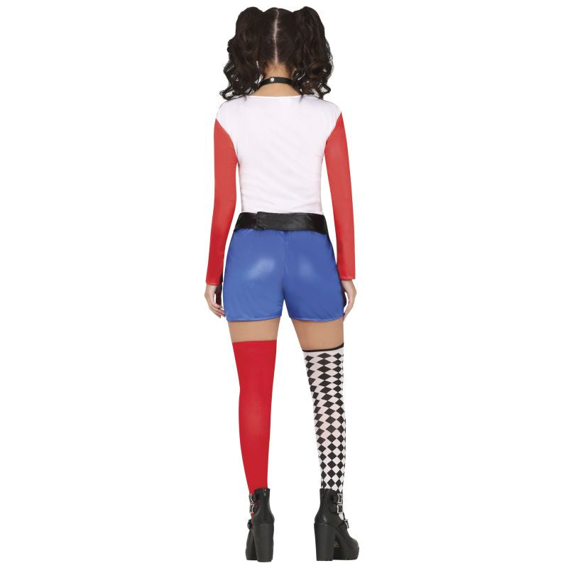 Disfraz de Supervillana Drinking Squad mujer Espalda