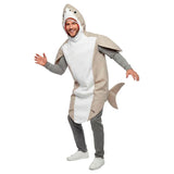 Disfraz de Tiburón Blanco adulto unisex