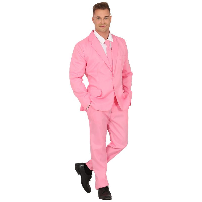 Disfraz de Traje Divertido Rosa para hombre