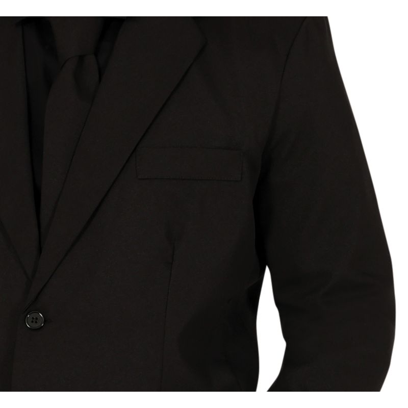 Disfraz de Traje Elegante Negro para hombre Detalle