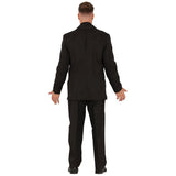 Disfraz de Traje Elegante Negro para hombre Espalda