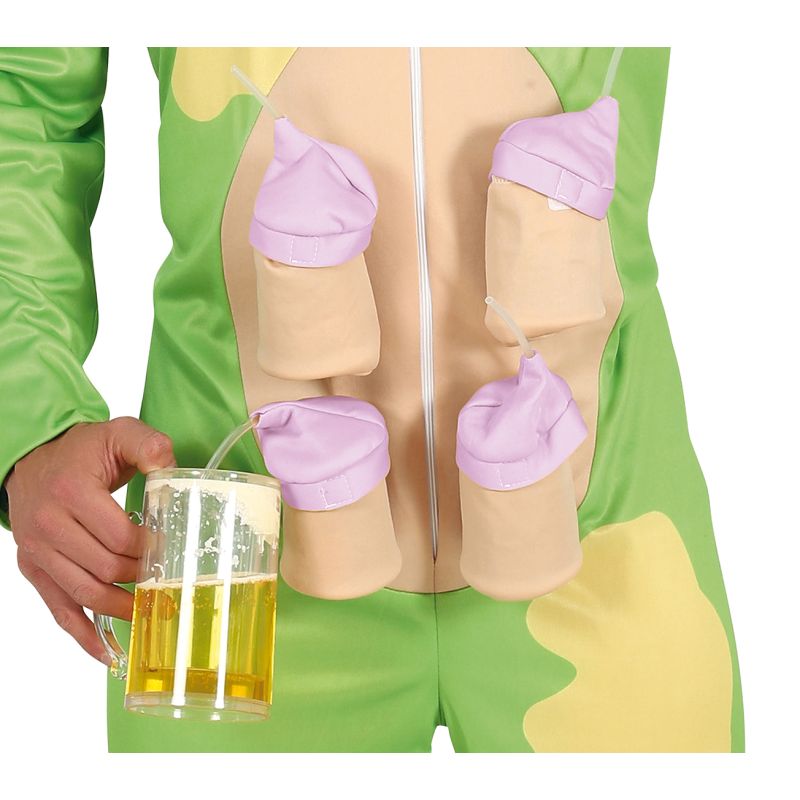 Disfraz de Vaca Cerveza Fresca para hombre Detalle Bis