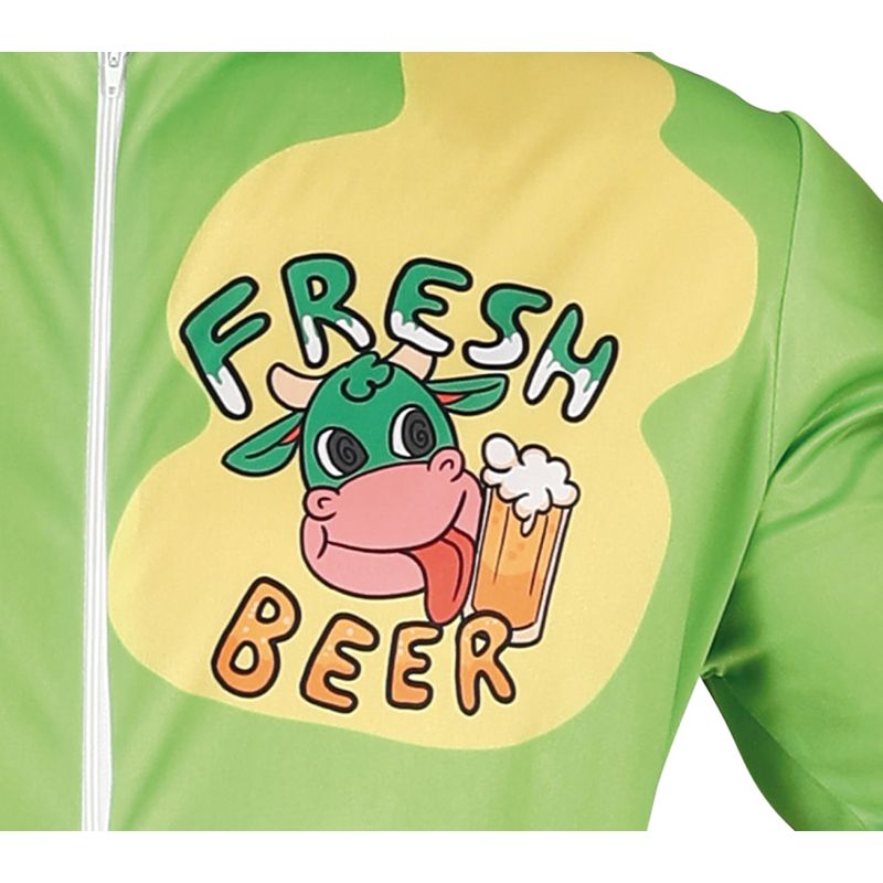 Disfraz de Vaca Cerveza Fresca para hombre Detalle