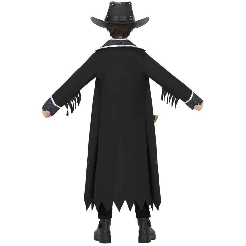 Disfraz de Vaquero Gótico infantil Espalda