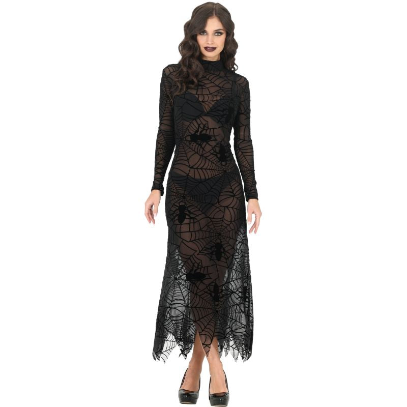 Disfraz de Vestido Encaje Gótico para mujer