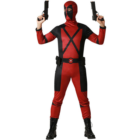 Disfraz para hombre de Deadpool cómic
