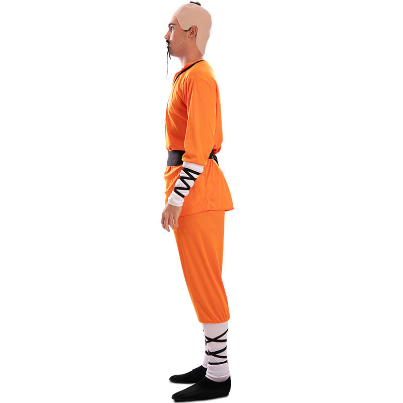 Disfraz de Guerrero Shaolin para hombre Perfil