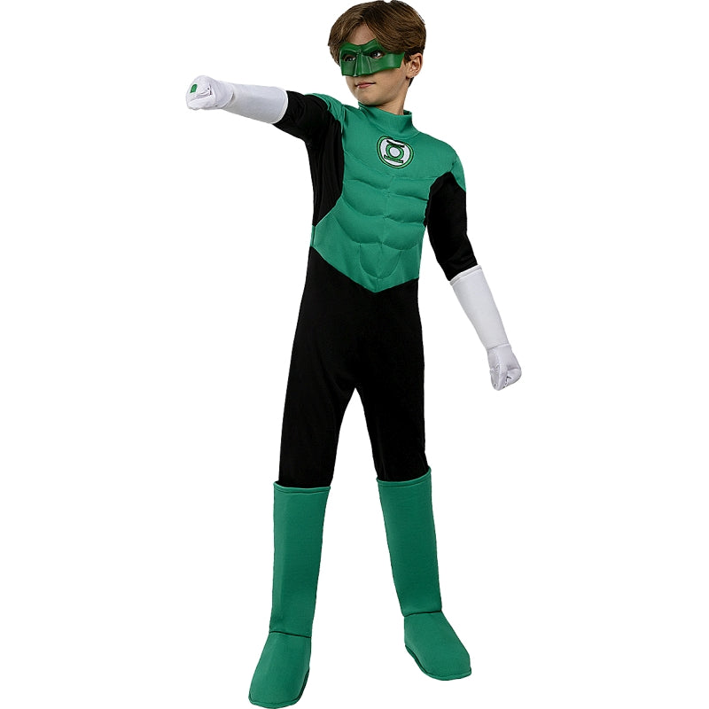 Disfraz de Linterna Verde para niño