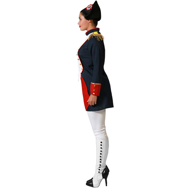 Disfraz para mujer de Napoleón Bonaparte Perfil