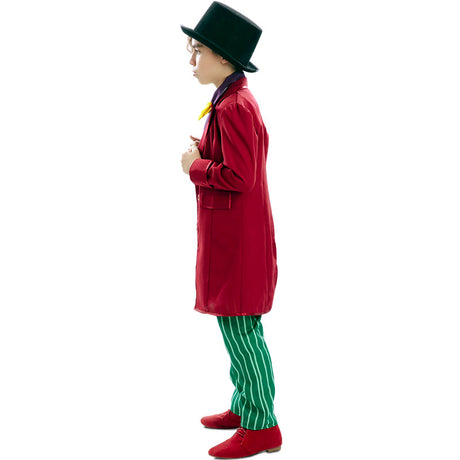 Disfraz de Willy Wonka el Chocolatero infantil Perfil