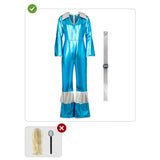 Disfraz de Chica Abba Disco Azul para mujer Contenido