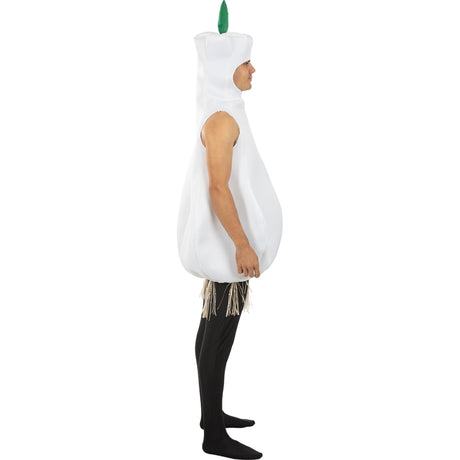 Disfraz de Ajo adulto unisex Perfil
