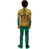 Disfraz de Superhéroe Aquaman para niño Espalda Bis